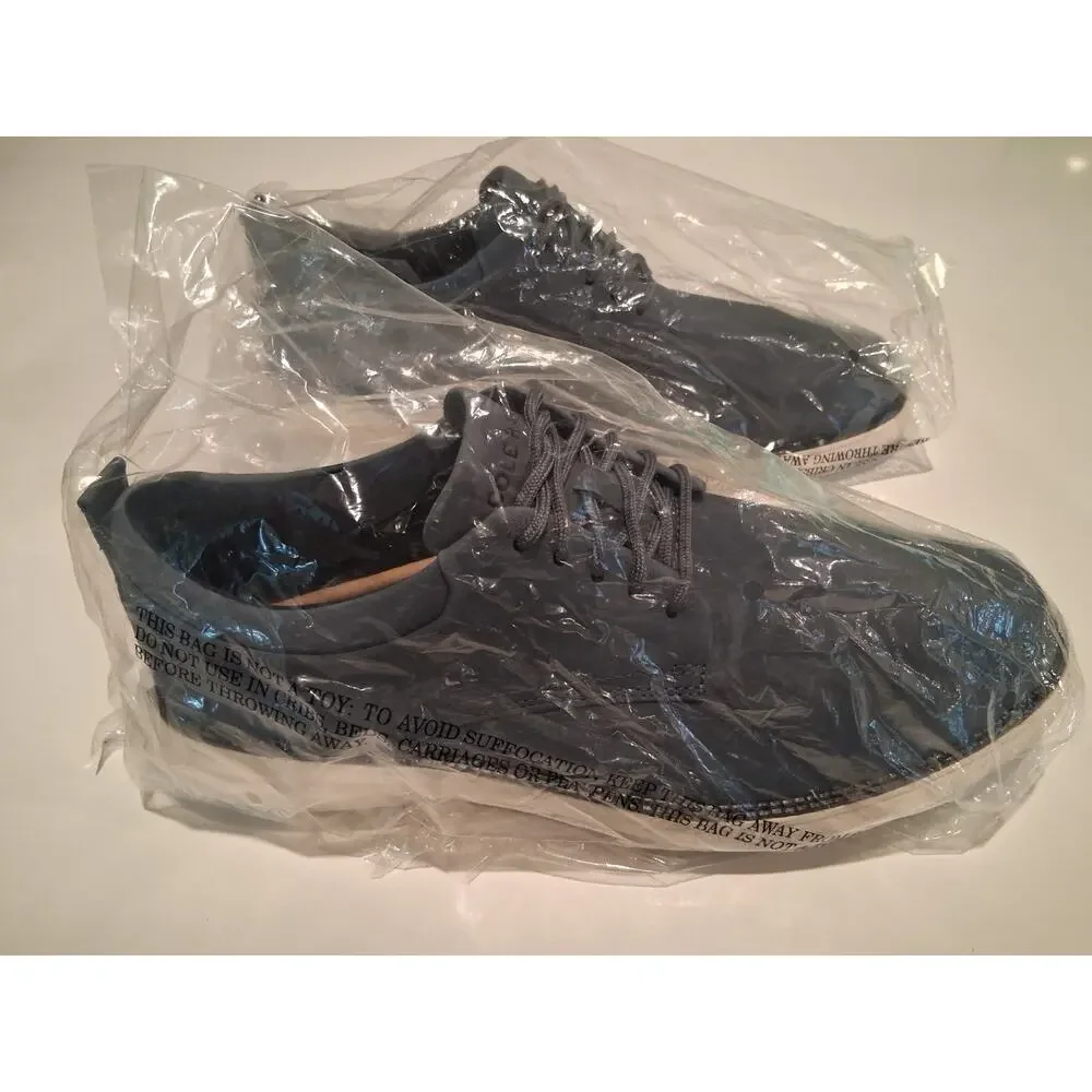 Cole Haan Grand Atlantic Mens Oxford Shoes Navy Blue Nubuck Size 10M C41662